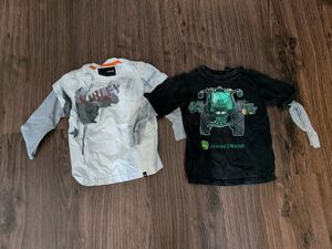Hurley John Deere Long Sleeve Shirt Boys Size 4